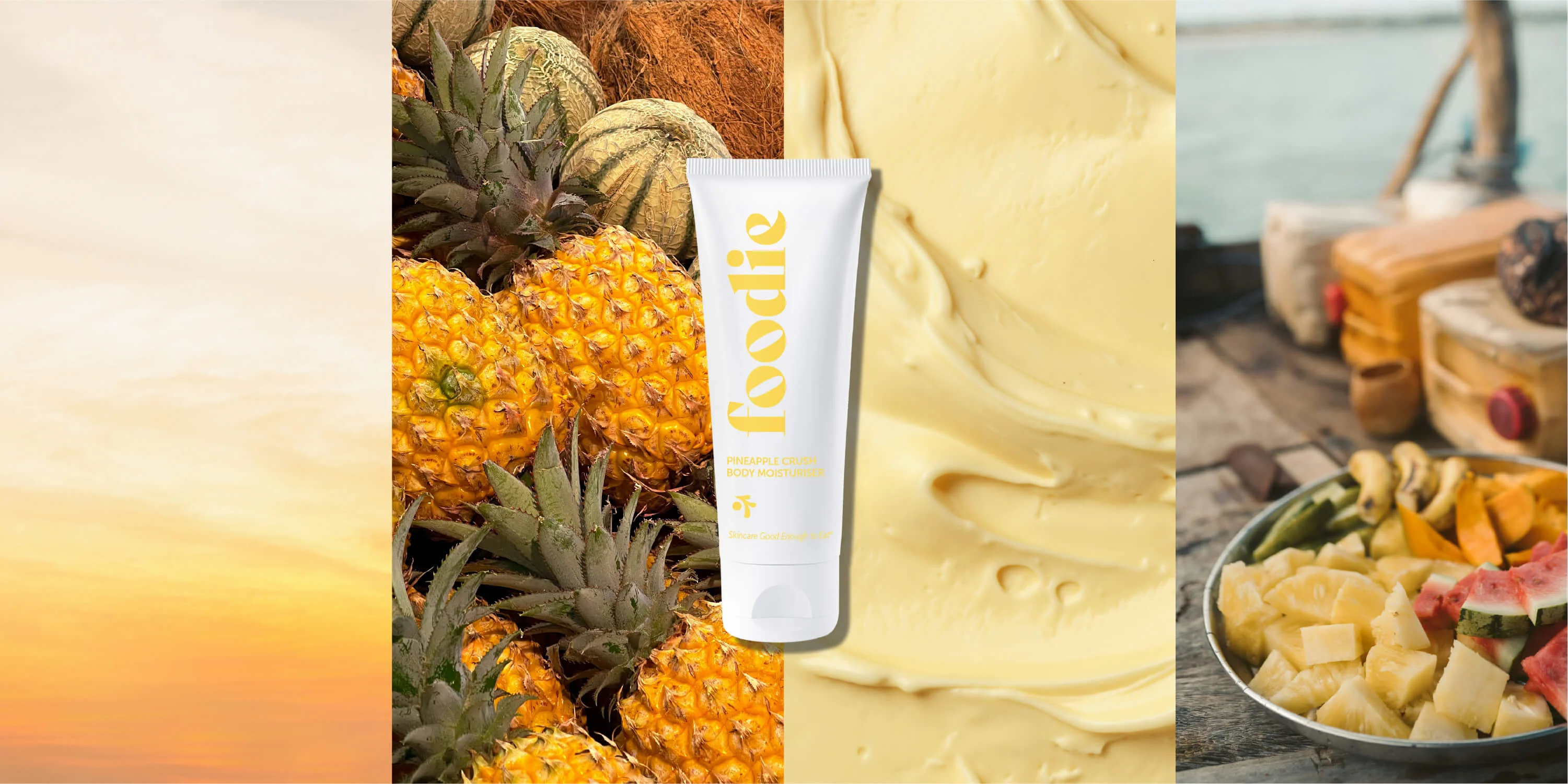 Foodie Pineapple Crush Body Moisturiser přírodní tělové mléko